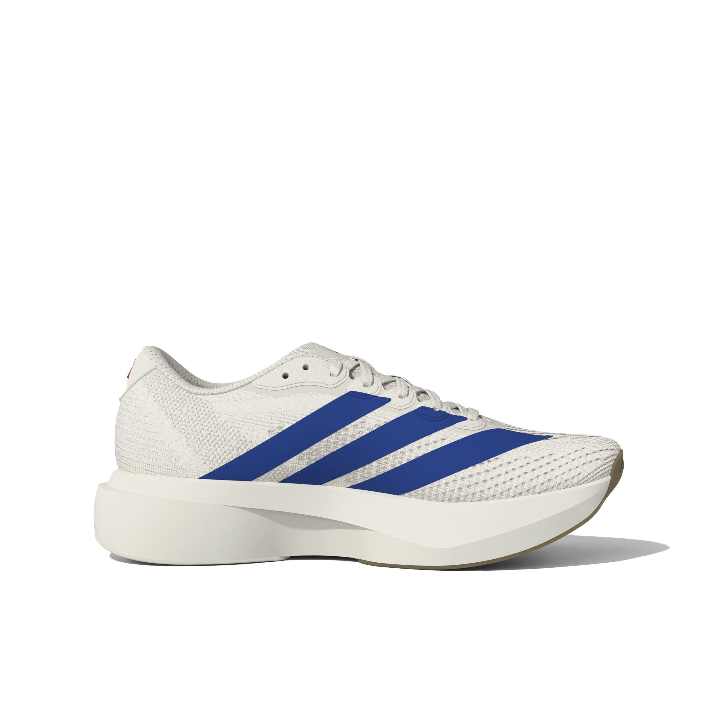 adidas Adizero Pacer "Core White/Team Royal Blue/Pure Ruby" Men's Running Shoe - WHITE/ROYAL/RUBY